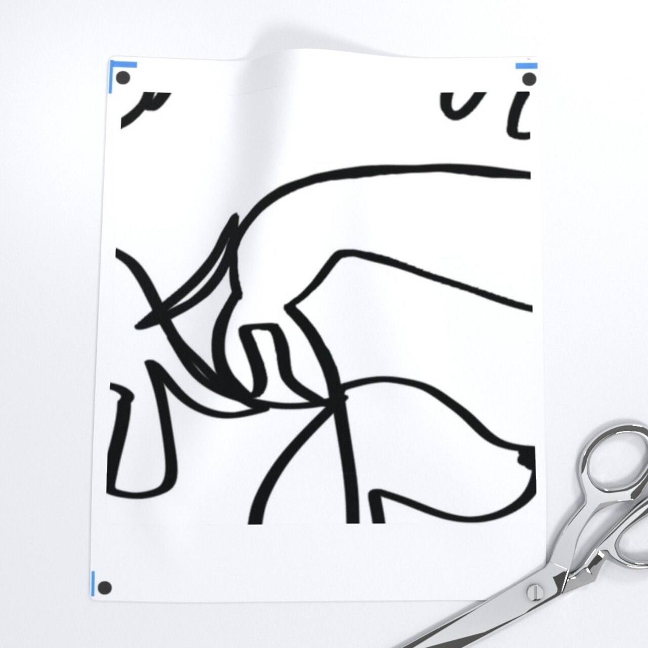 Black And White Dogs Dachshund Doxie Dog Lover Custom Pre-pasted Wallpaper by Spoonflower Pre-Pasted Wallpaper 2FT Wide